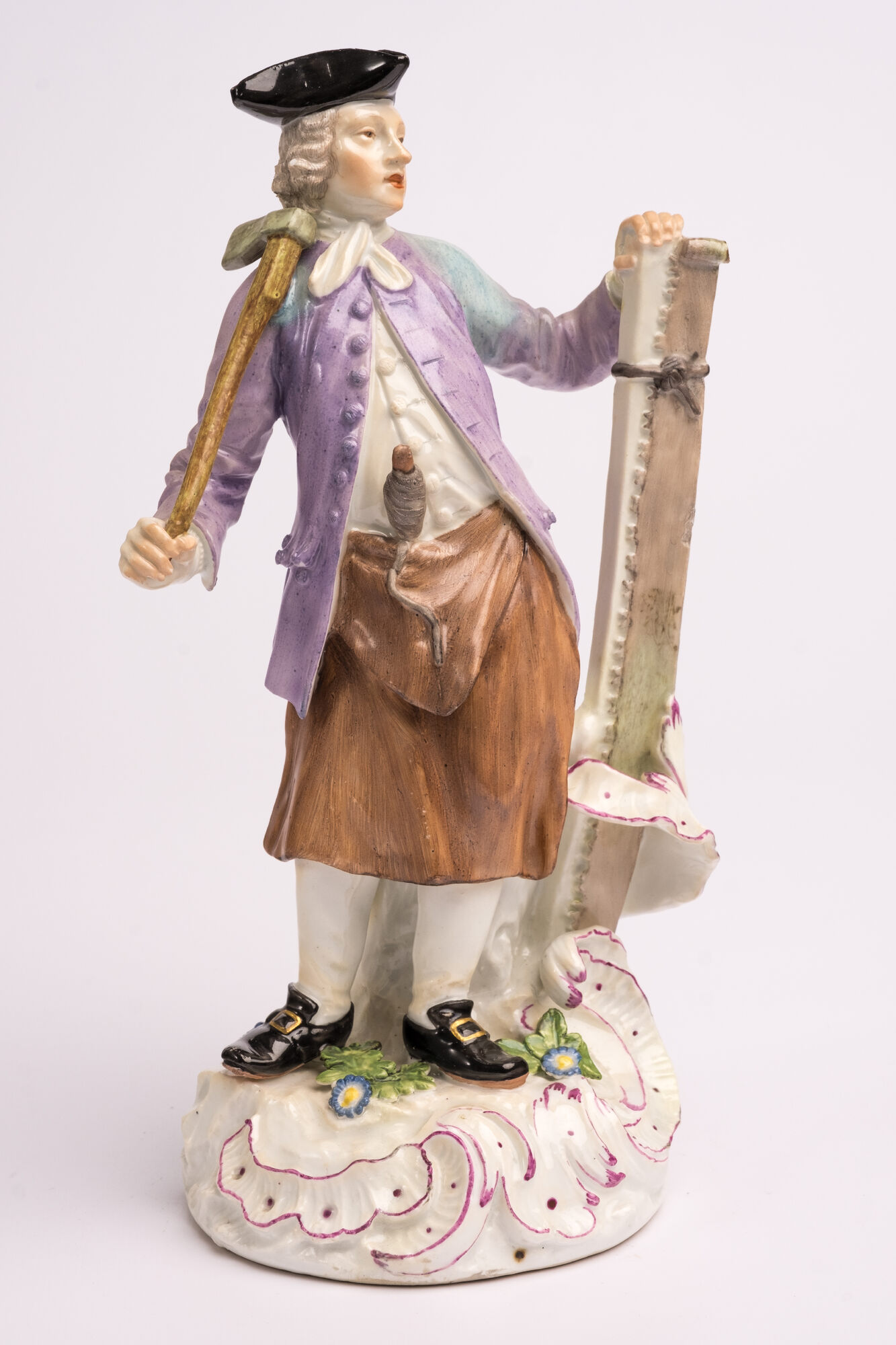 Beeldje, hard porselein, Meissen (D.), 1750-1751