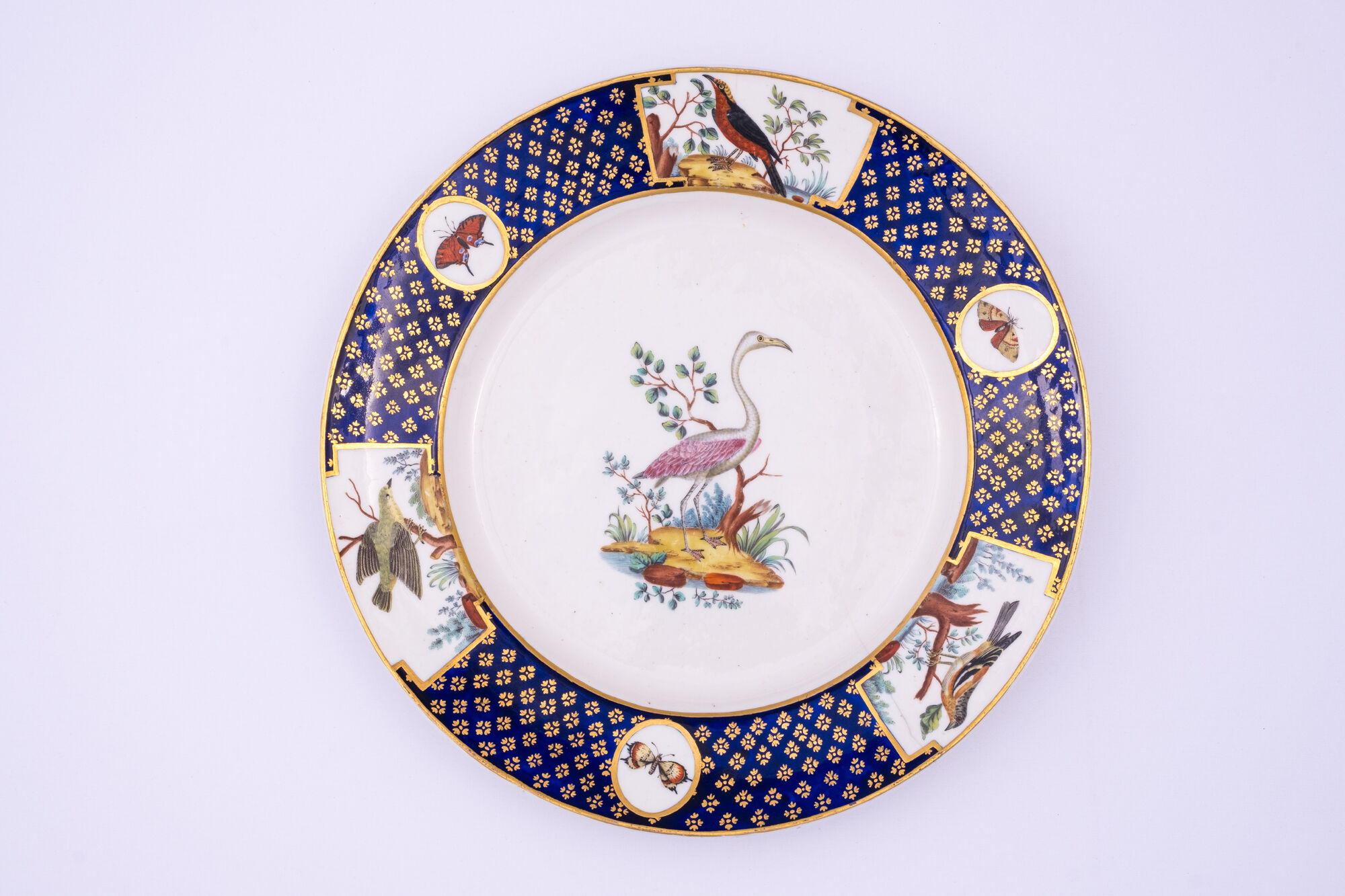 Bord, zacht porselein, Doornik, 1787-1790