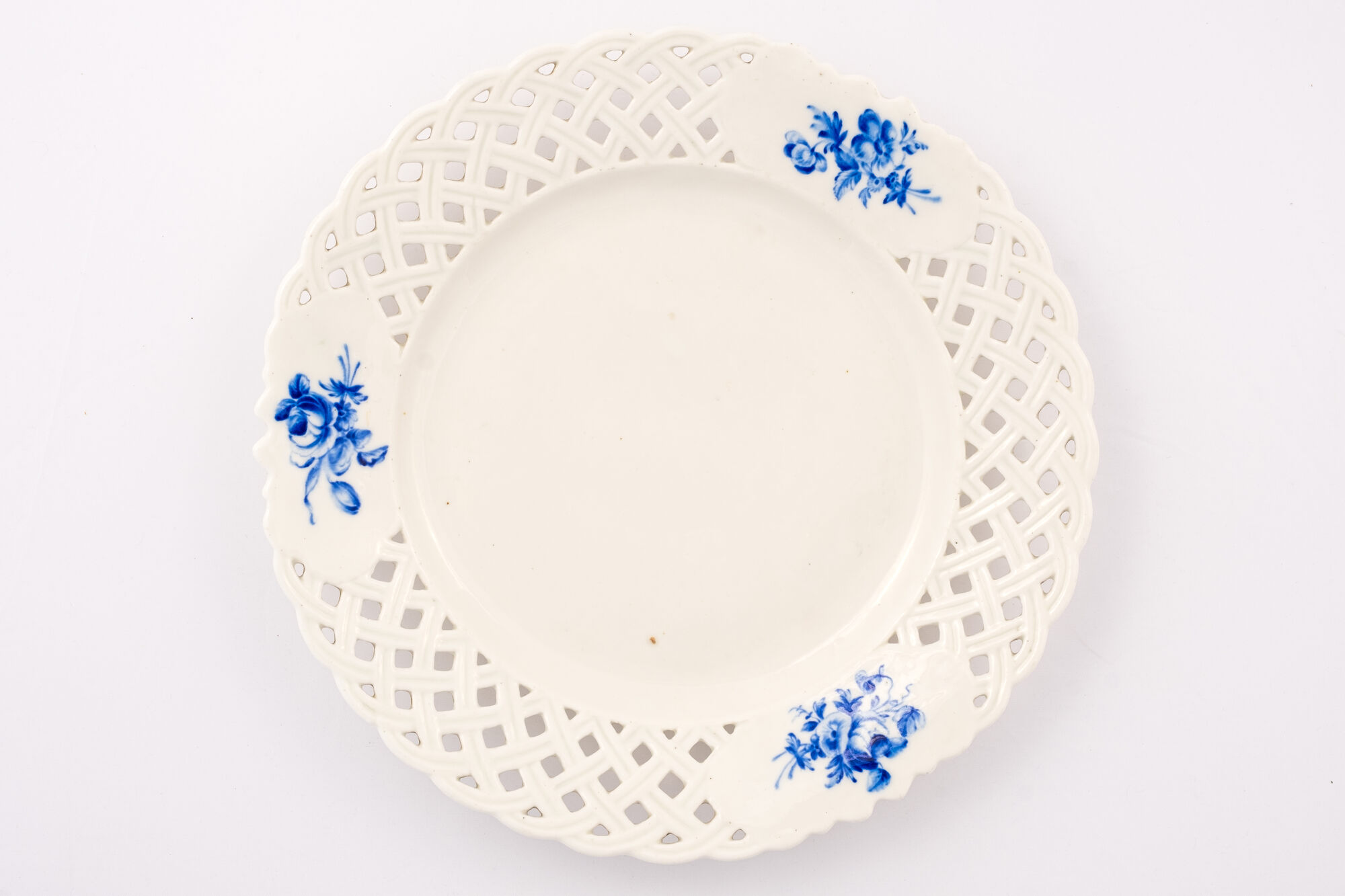 Bord, zacht porselein, Doornik, ca. 1780