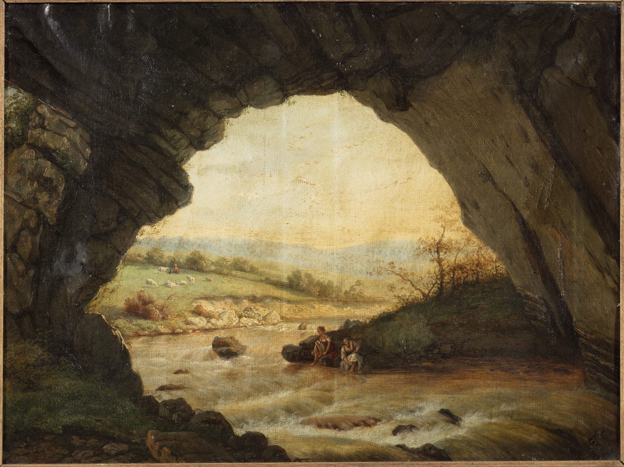 Ingang van de grotten van Han