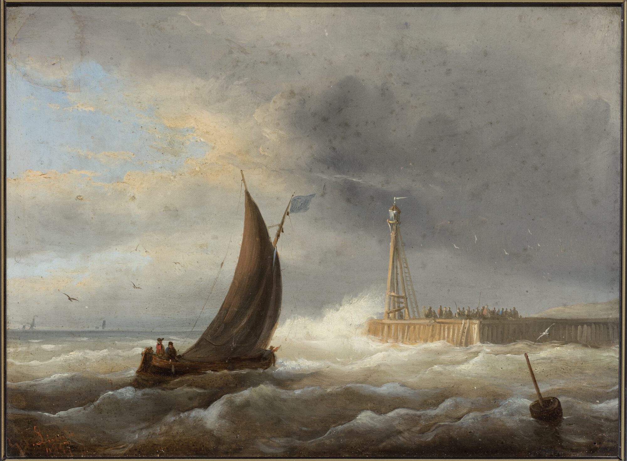 Ingang van de haven