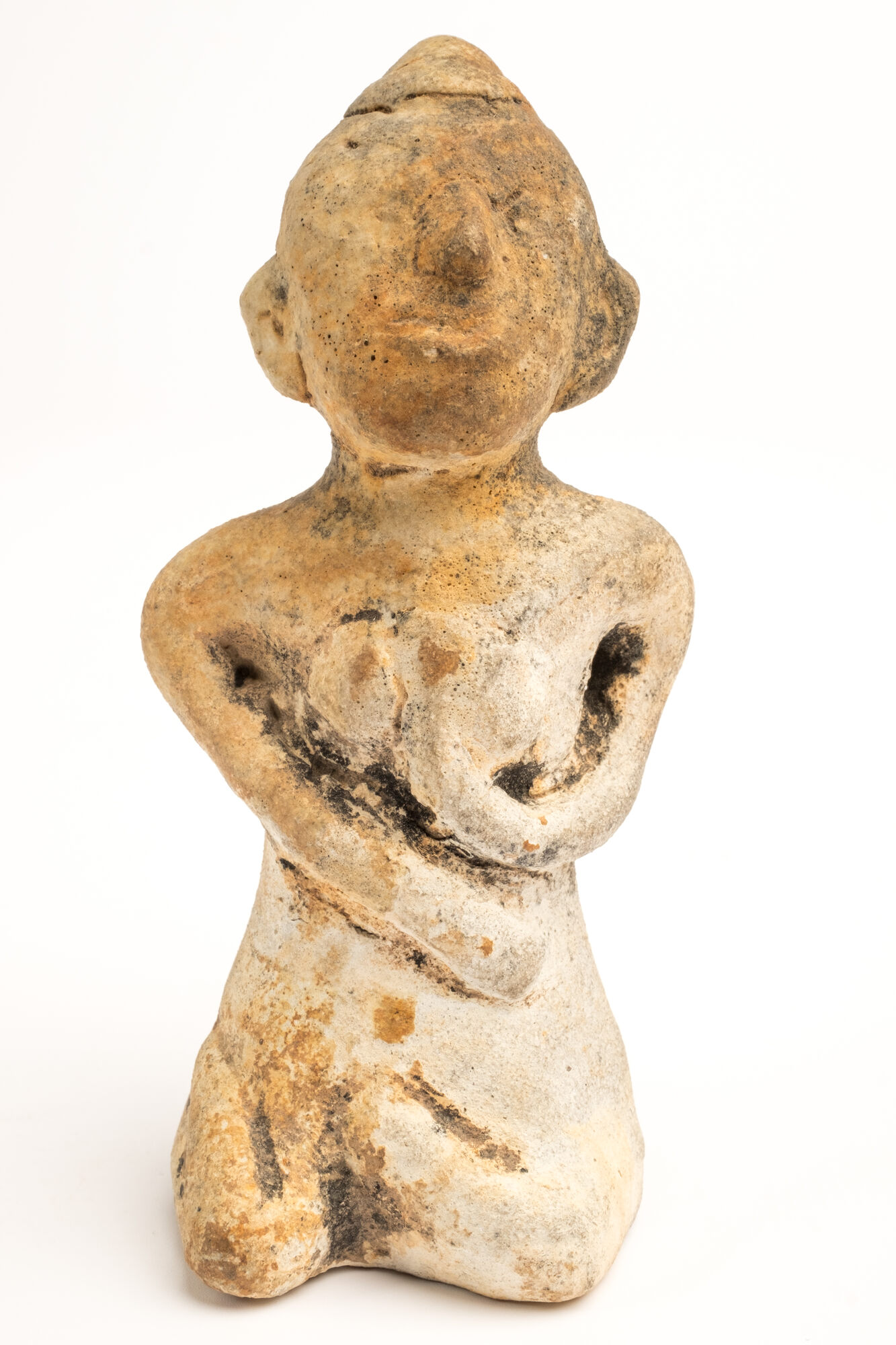 Onthoofdingsfiguur, gebakken aarde, Sawankhalok (Thailand), 15de of 16de eeuw