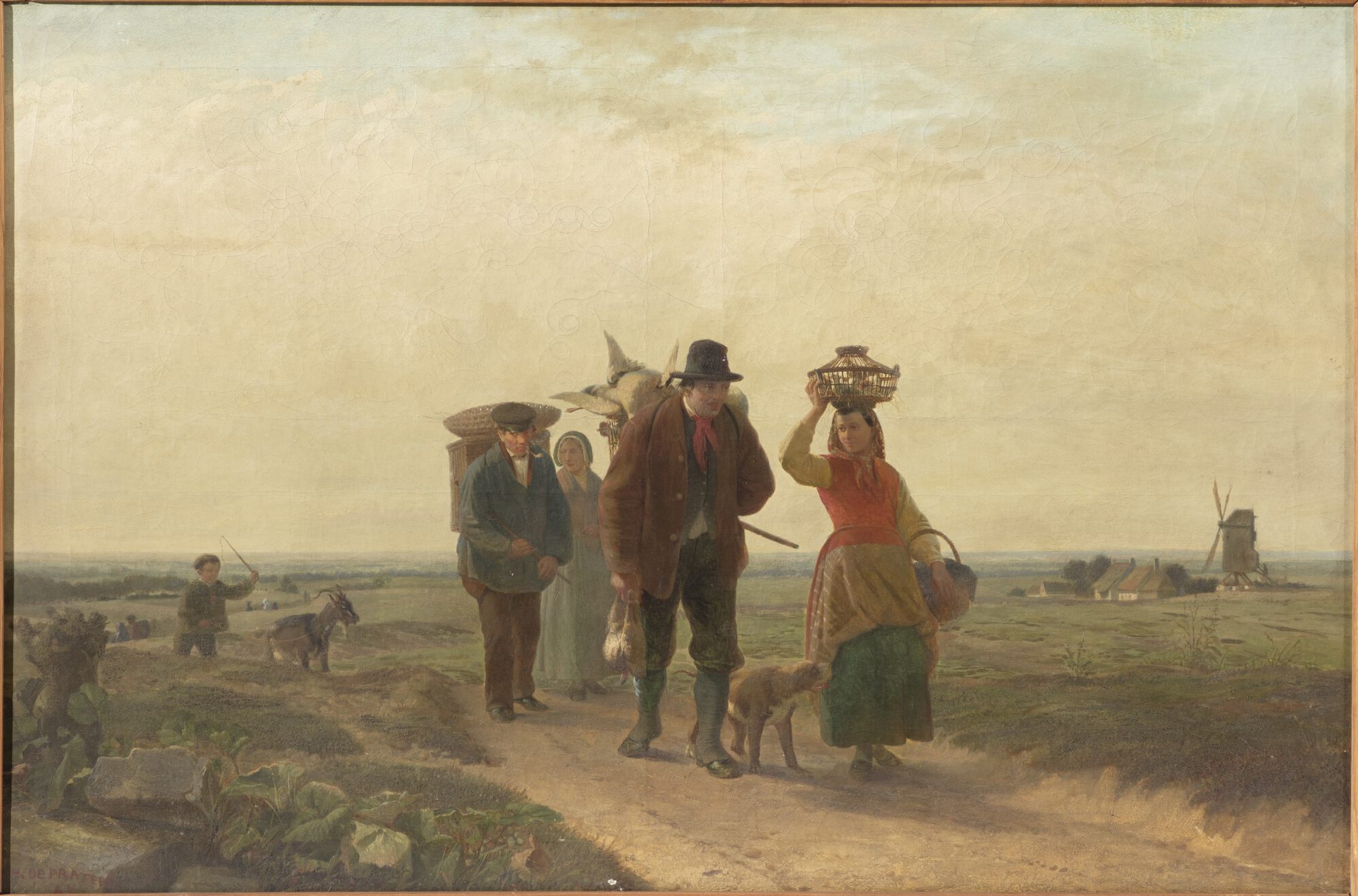 Op weg naar de markt