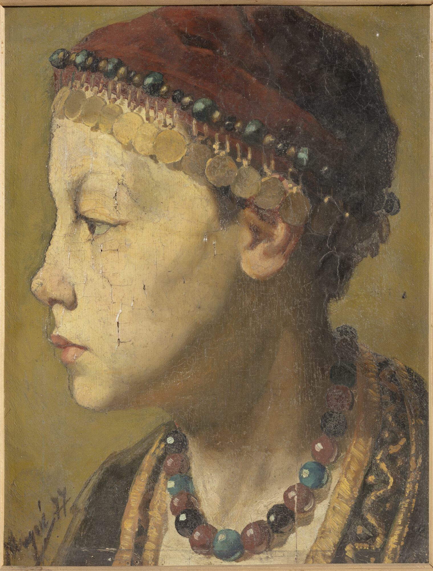 Portret van Oosterse jongeman