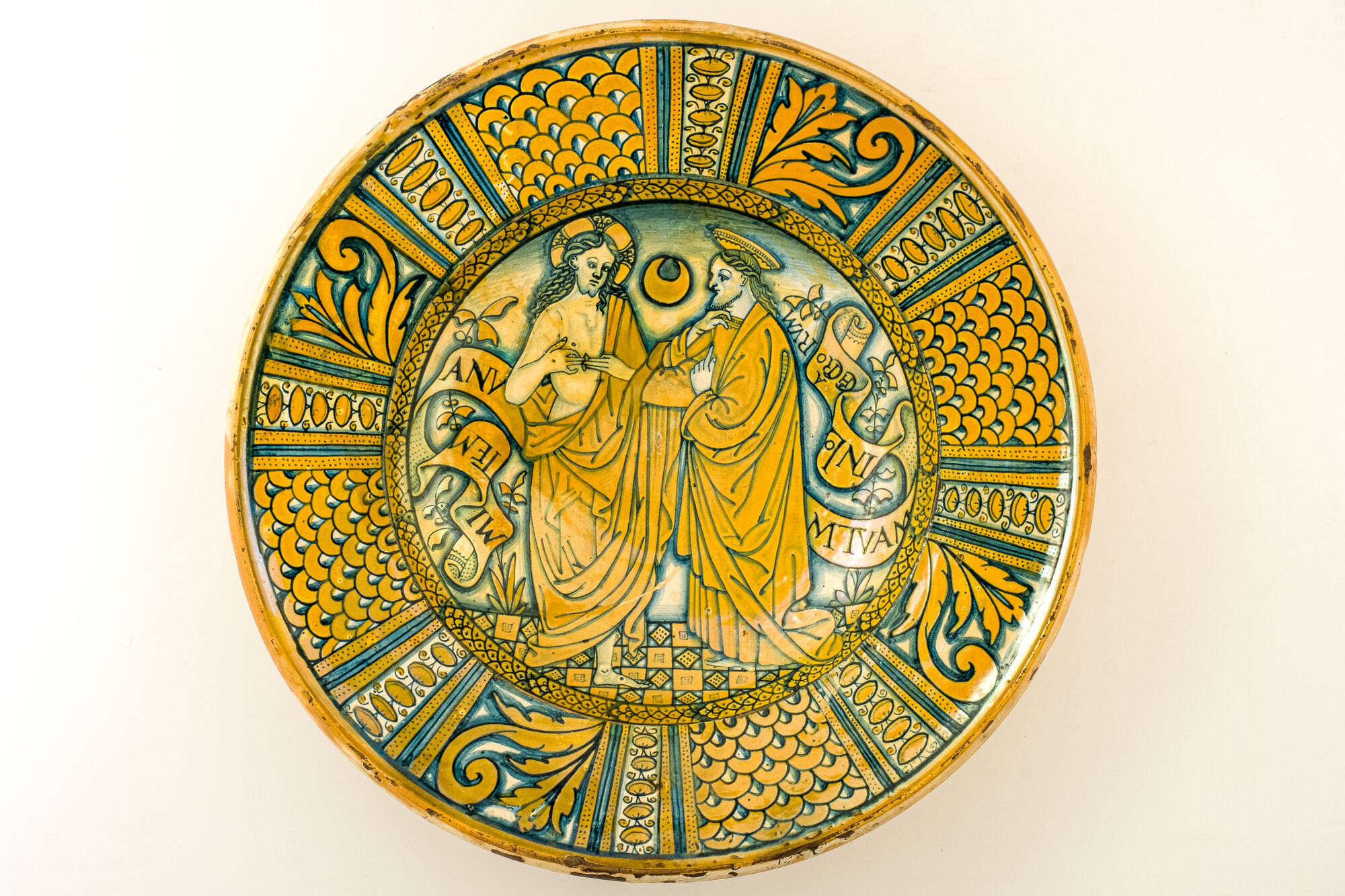 Schotel, faience, Deruta (It.), ca. 1515
