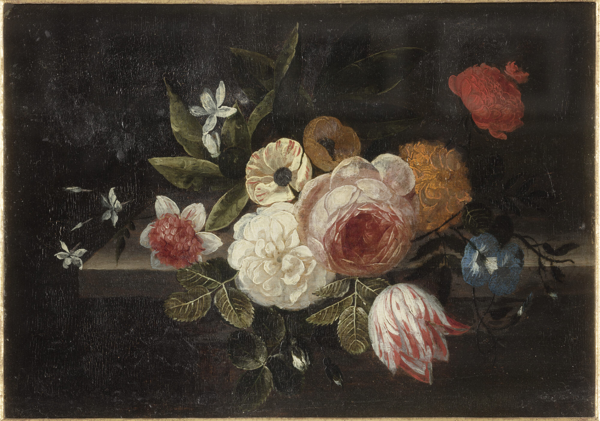 Stilleven met bloemen, 17de eeuw