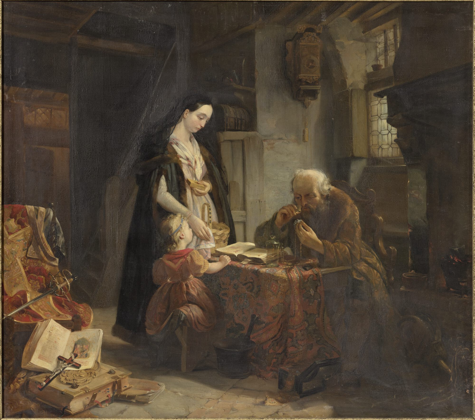 De verkoop van het laatste juweel, 19de eeuw