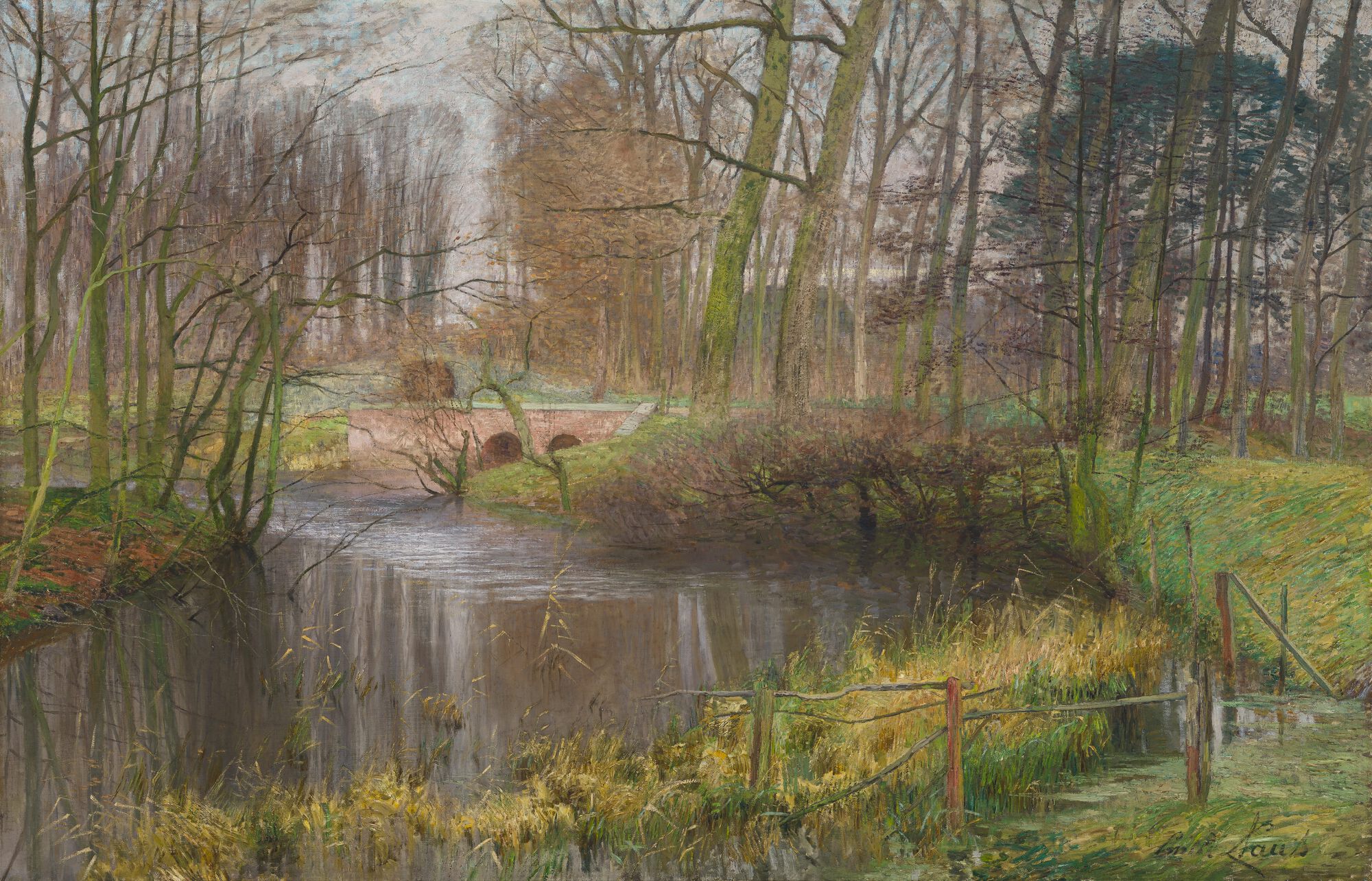 Het park van Ooidonk, 1892