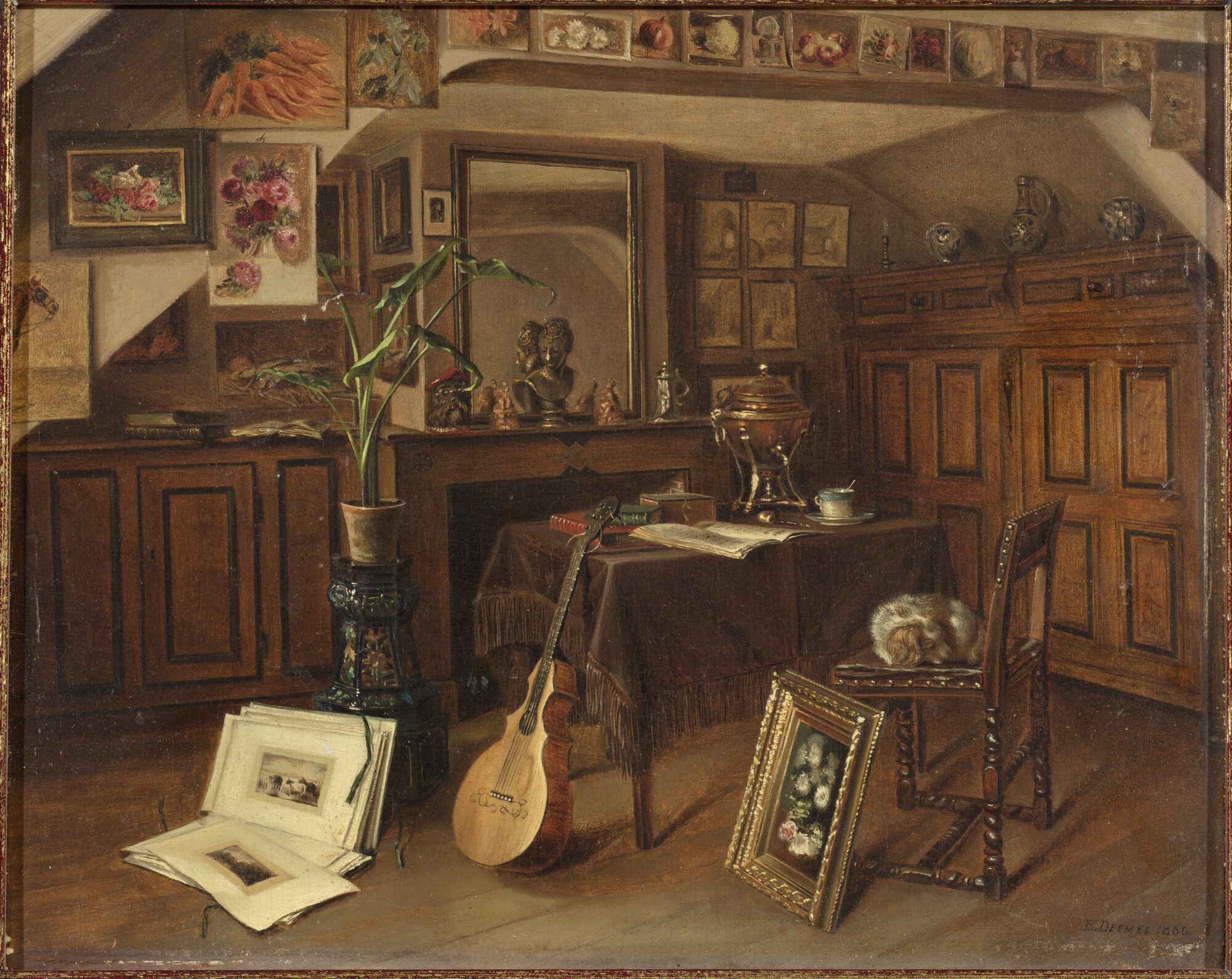 Hoekje van mijn kamer