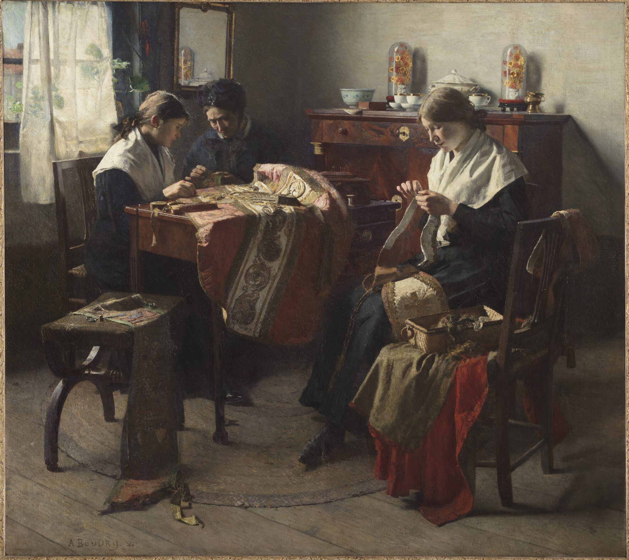 In de pastorie, 19de/20e eeuw