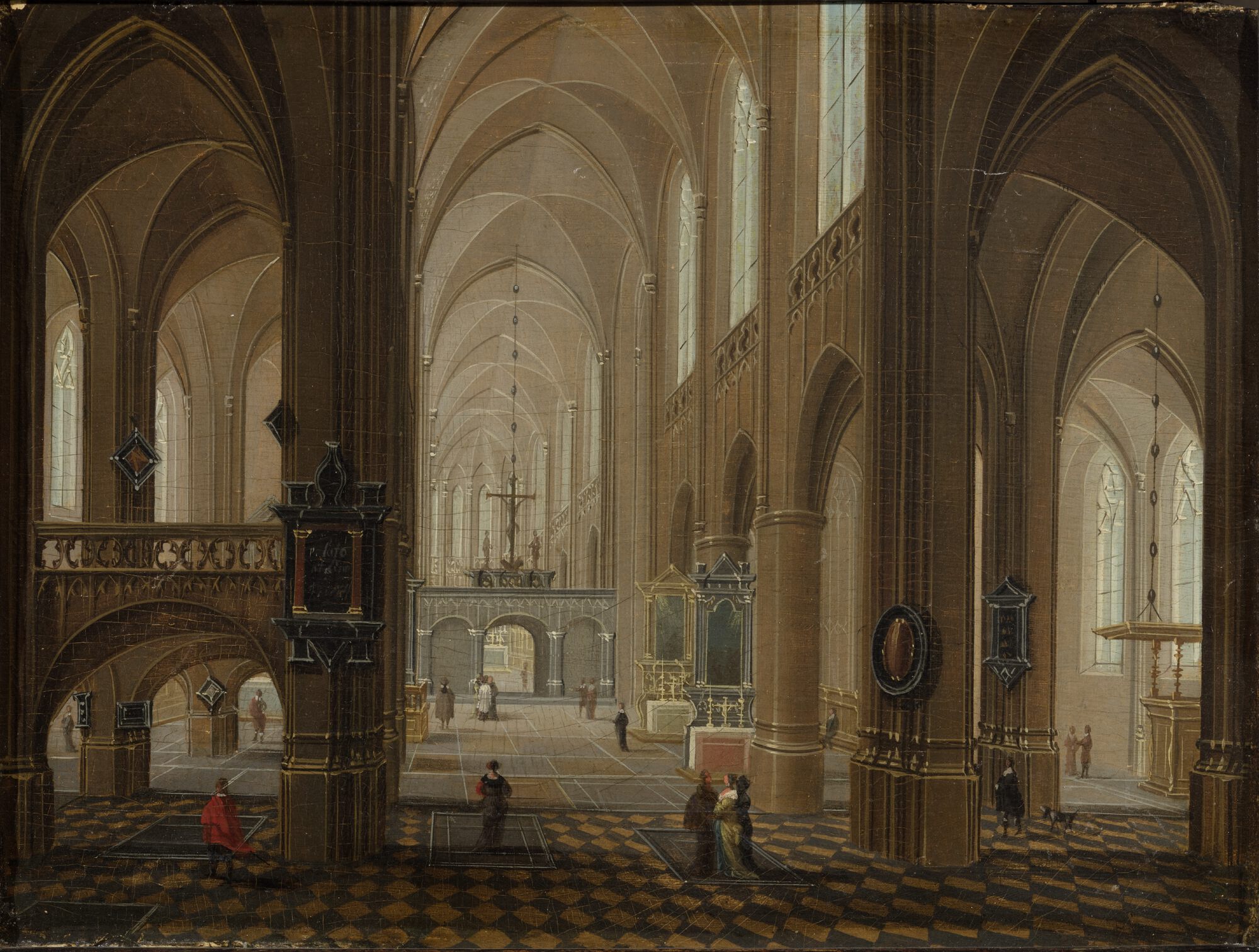 Kerkinterieur, 18de eeuw