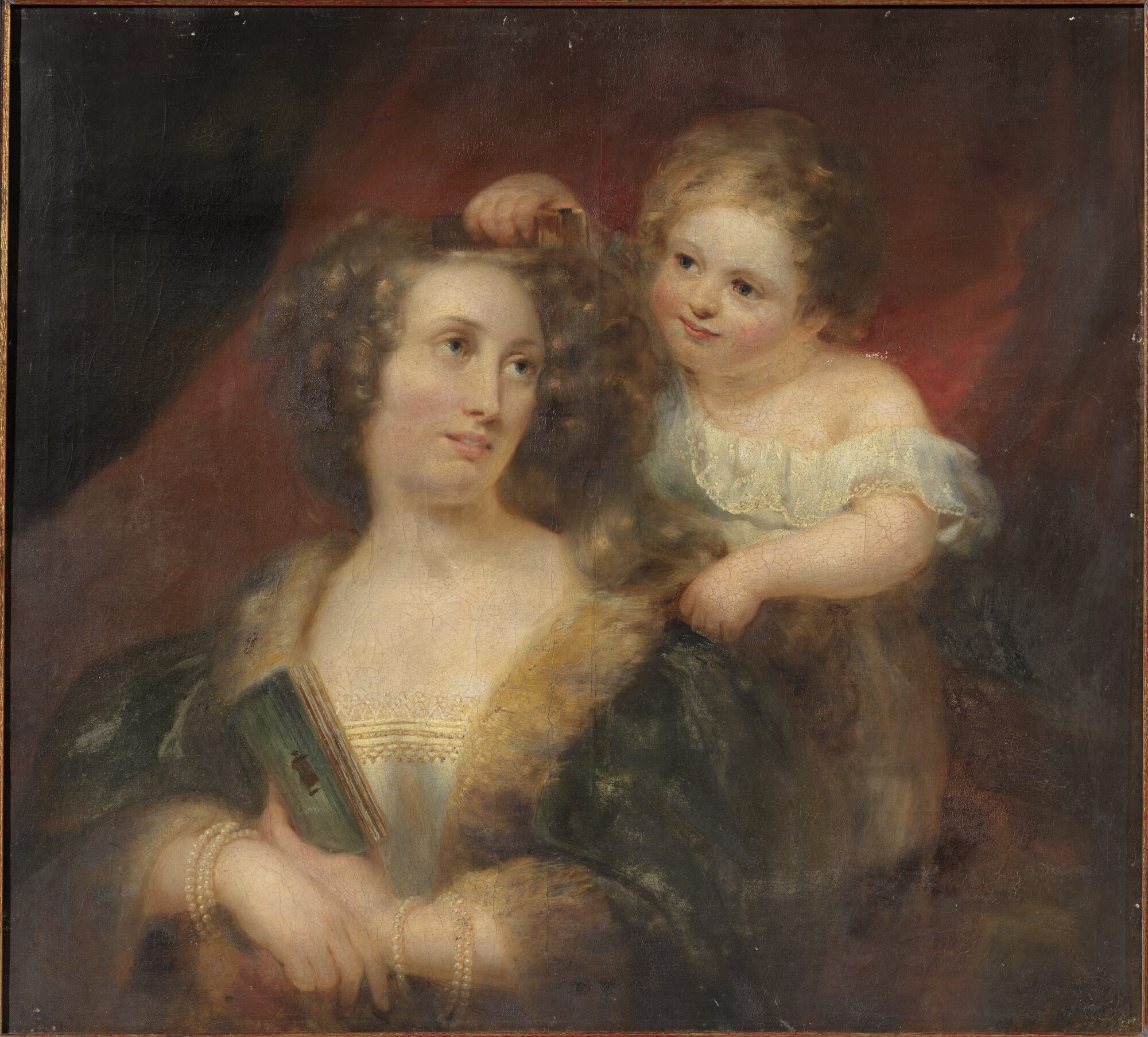 Vrouw met kind, 19de eeuw