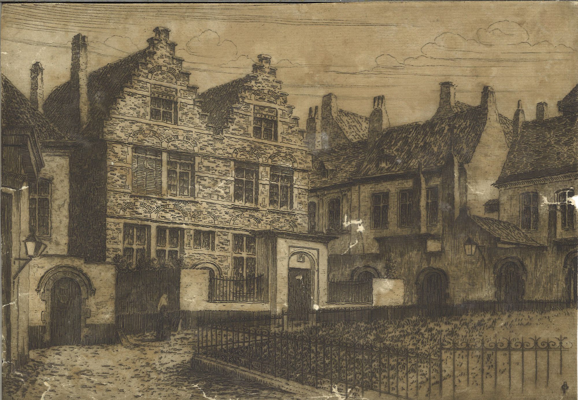 Begijnhof Kortrijk, 19de eeuw