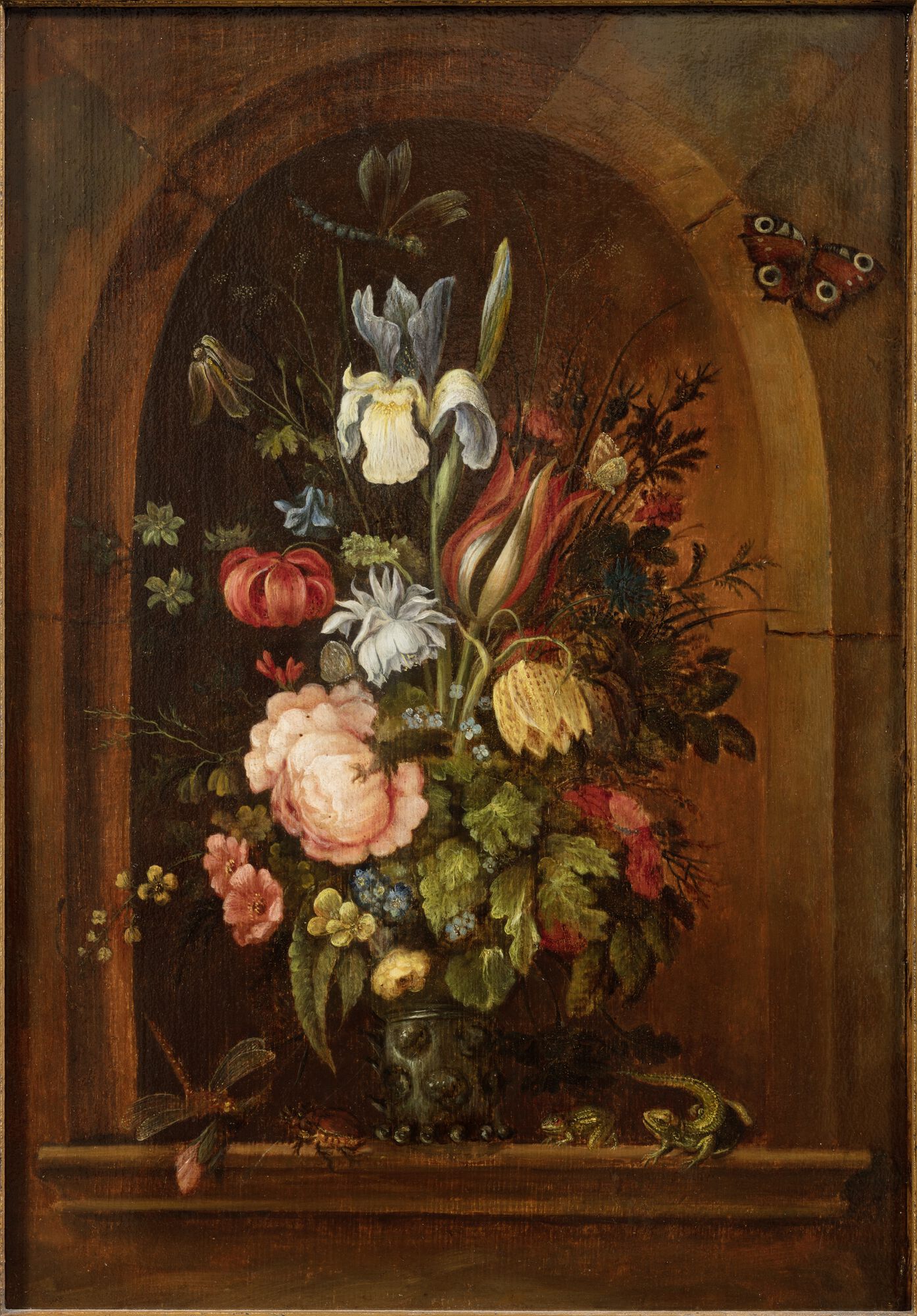 Boeket in een nis, 1610