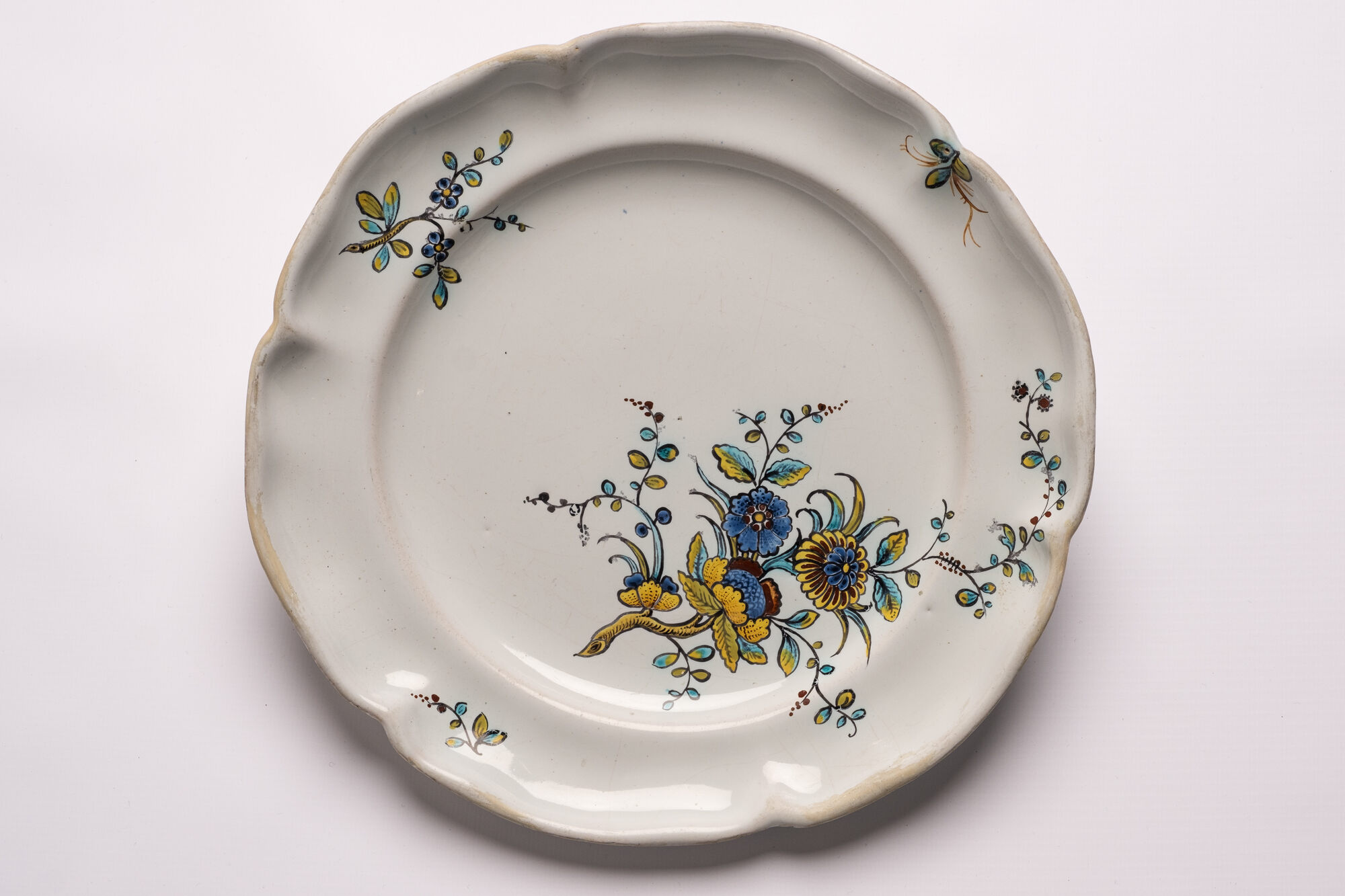 Bord, faience, Strasbourg (FR), ca.1740