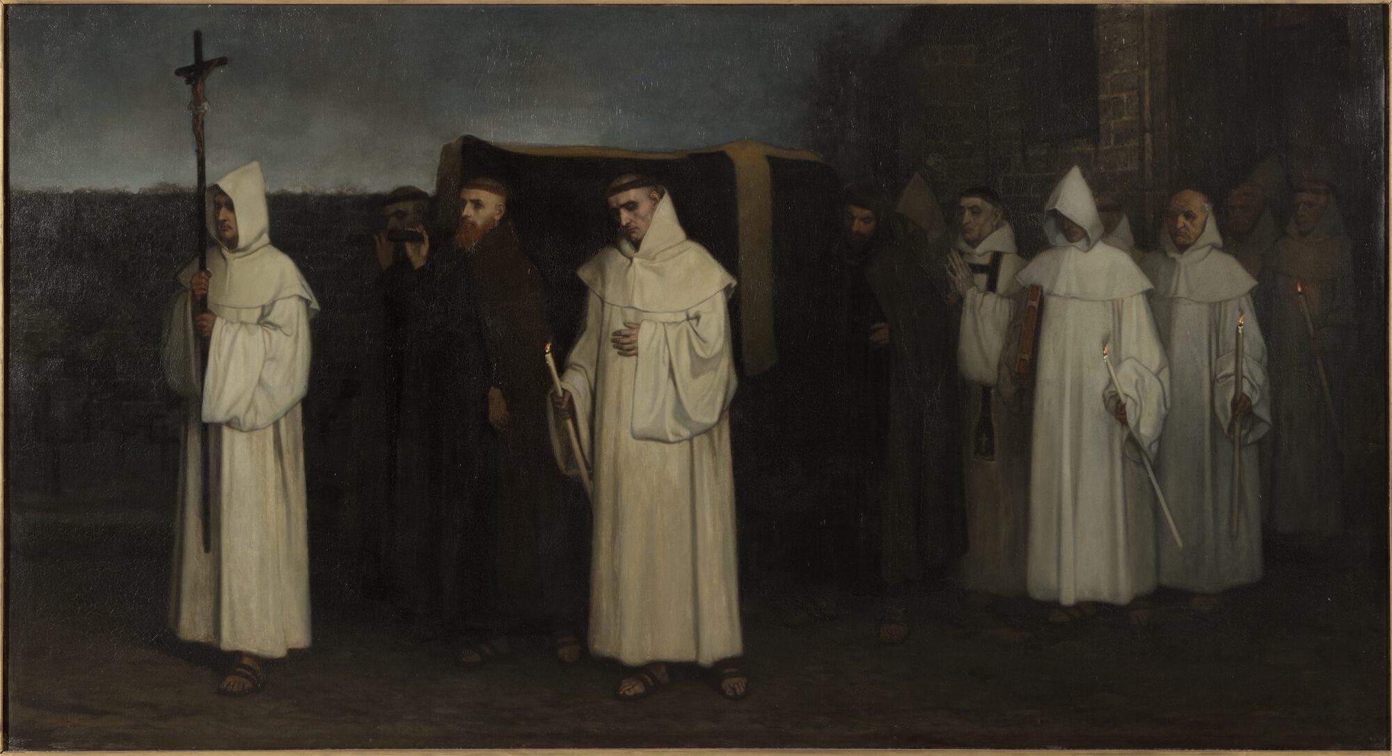 De begrafenis van een trappist