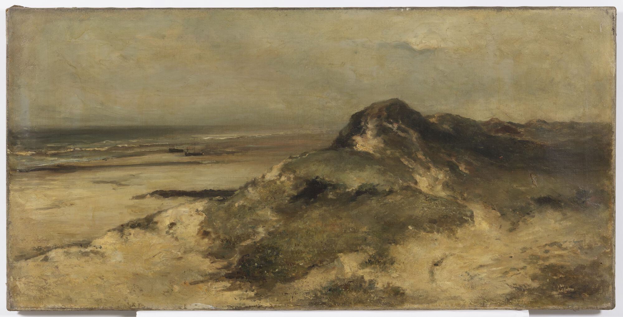 De duinen in Blankenberge, 1872