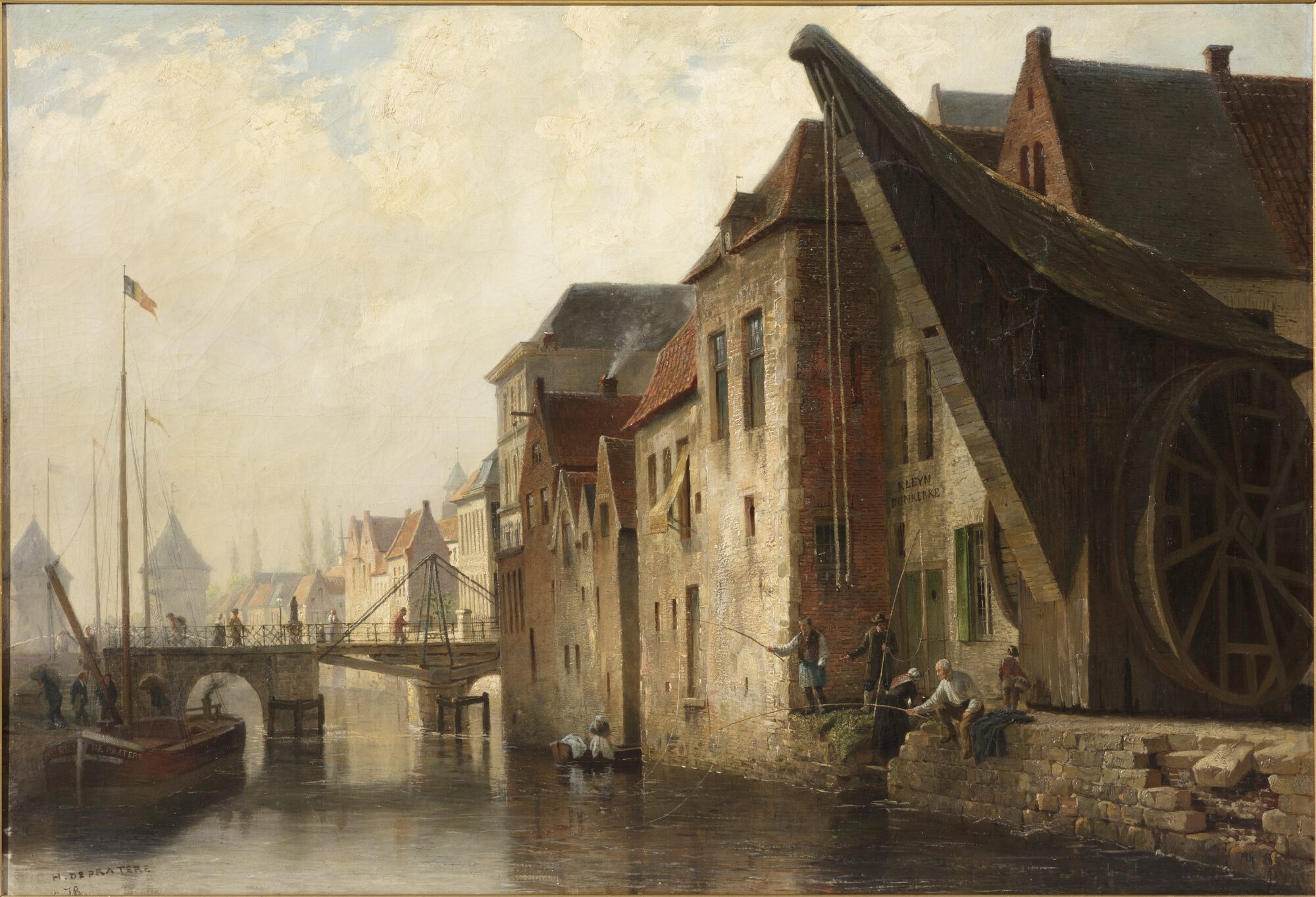 De oude kraan