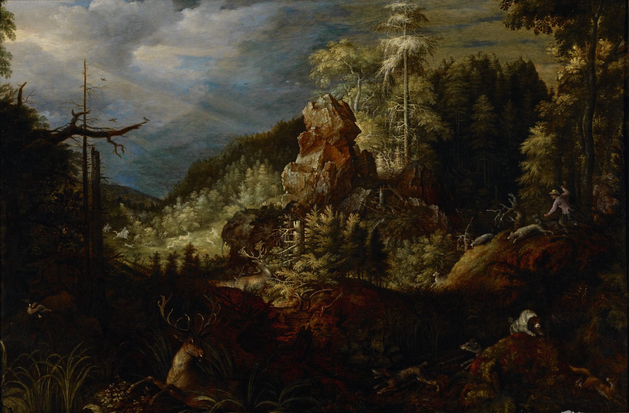 Hertenjacht, 1606