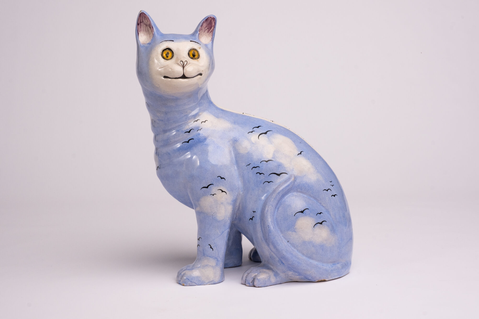 Kat, faience, Saint-Clément, 1860-1872