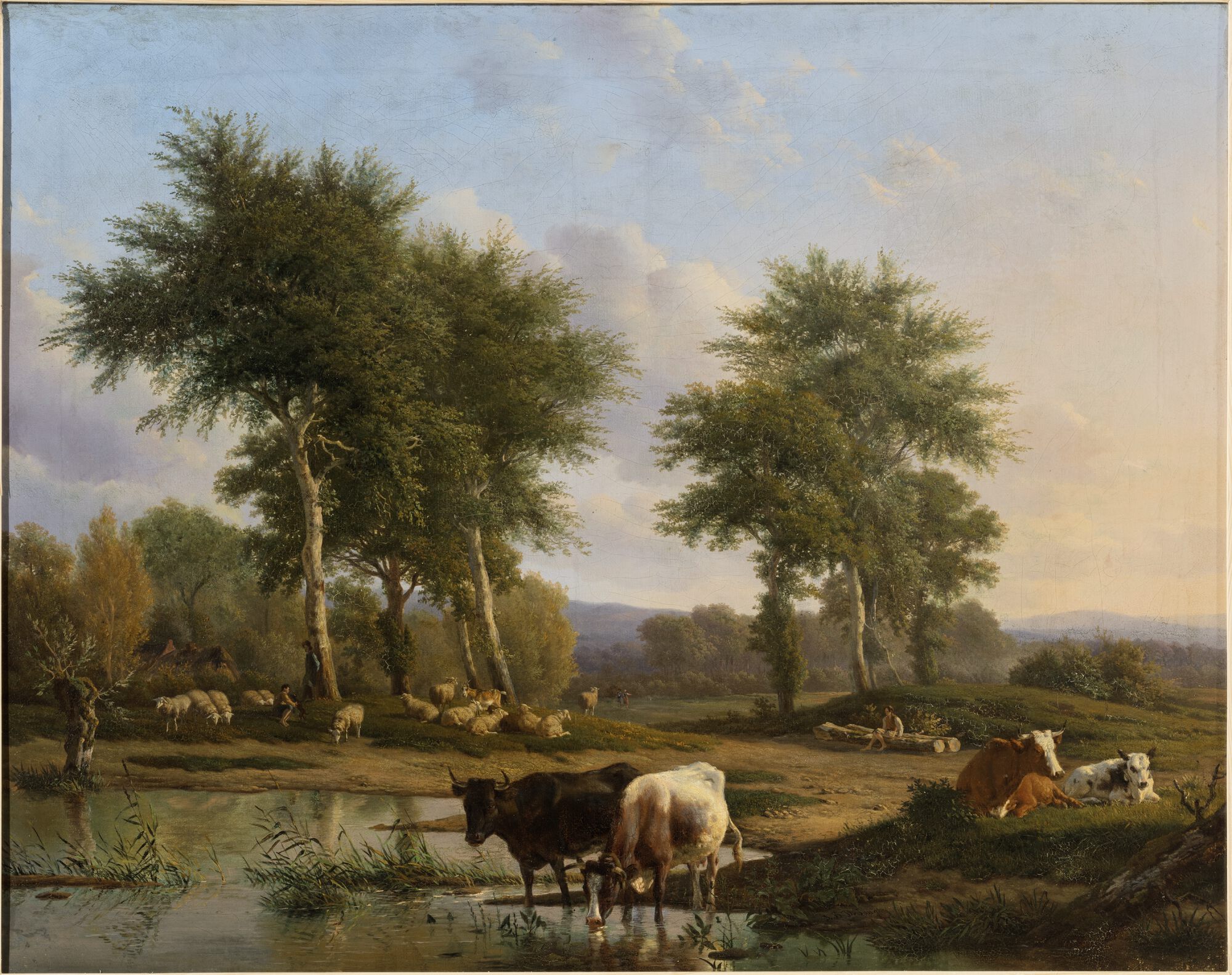 Landschap met dieren