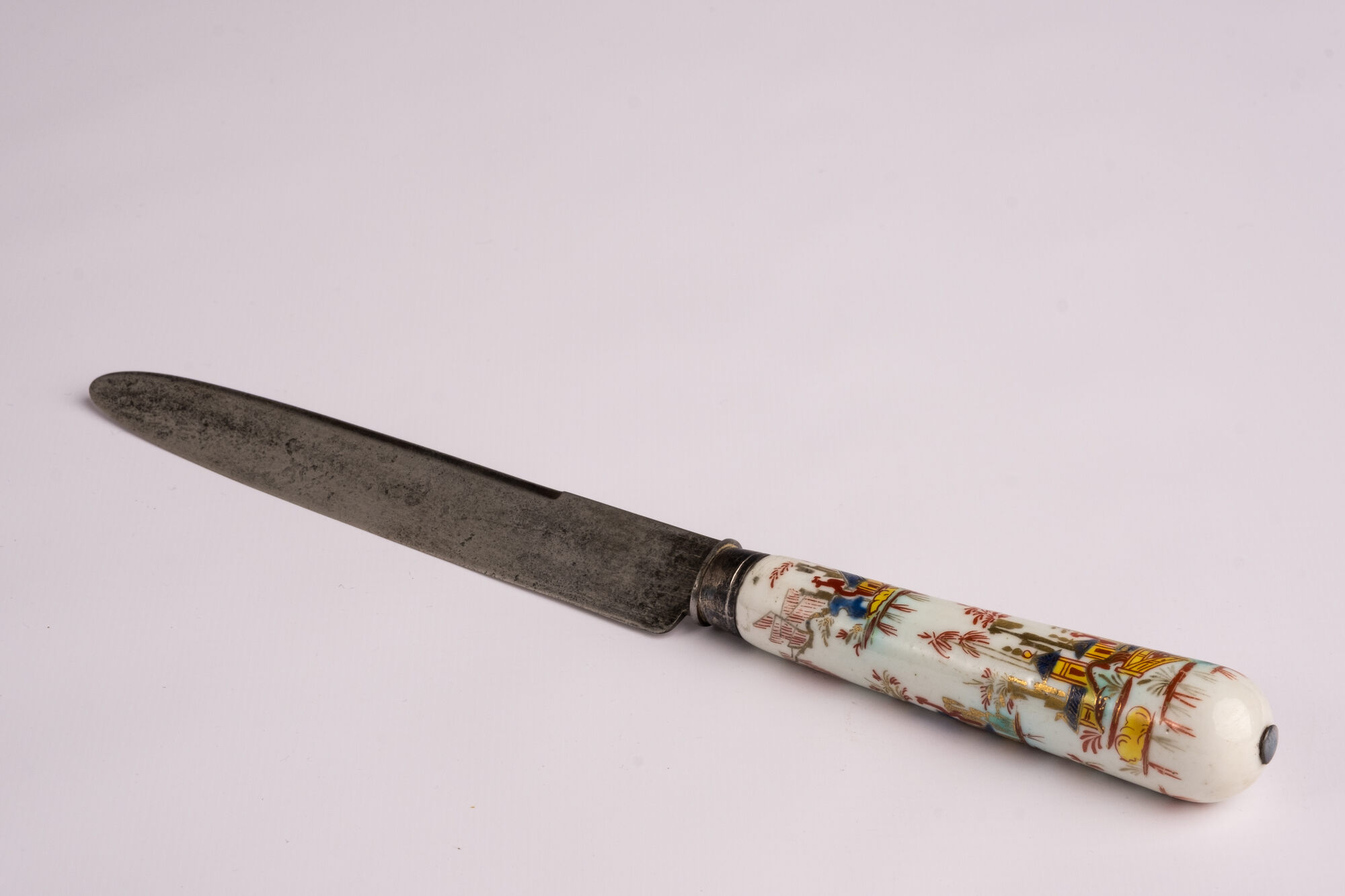 Paar messen, zacht porselein, Saint-Cloud (FR), 1ste helft 18de eeuw