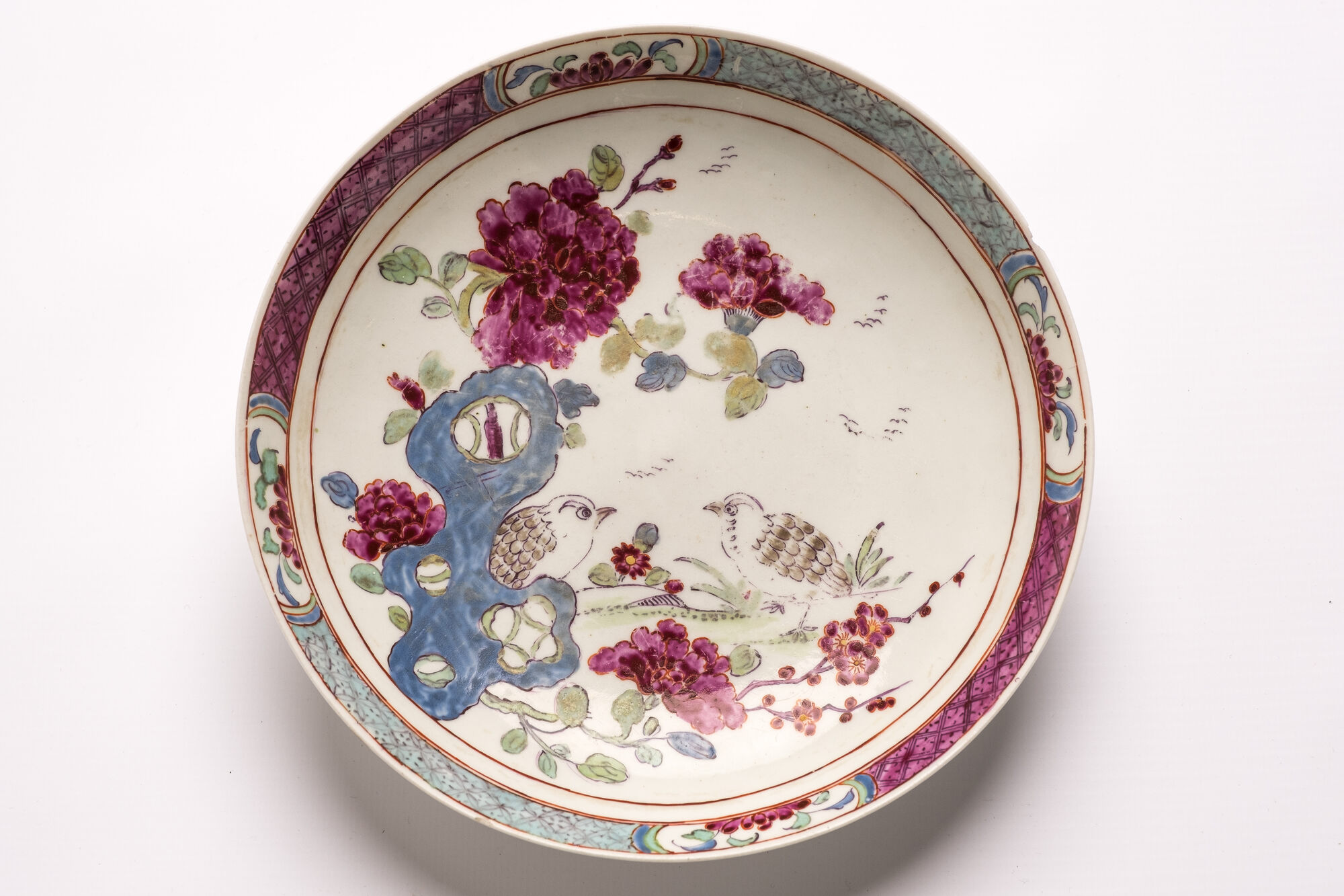 Schaaltje, zacht porselein, Worcester (Eng.), ca. 1760
