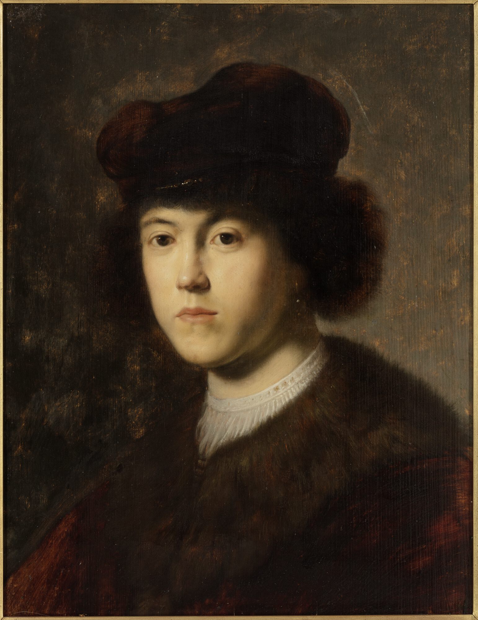 Zelfportret Dirk Lievens (?), 17de eeuw