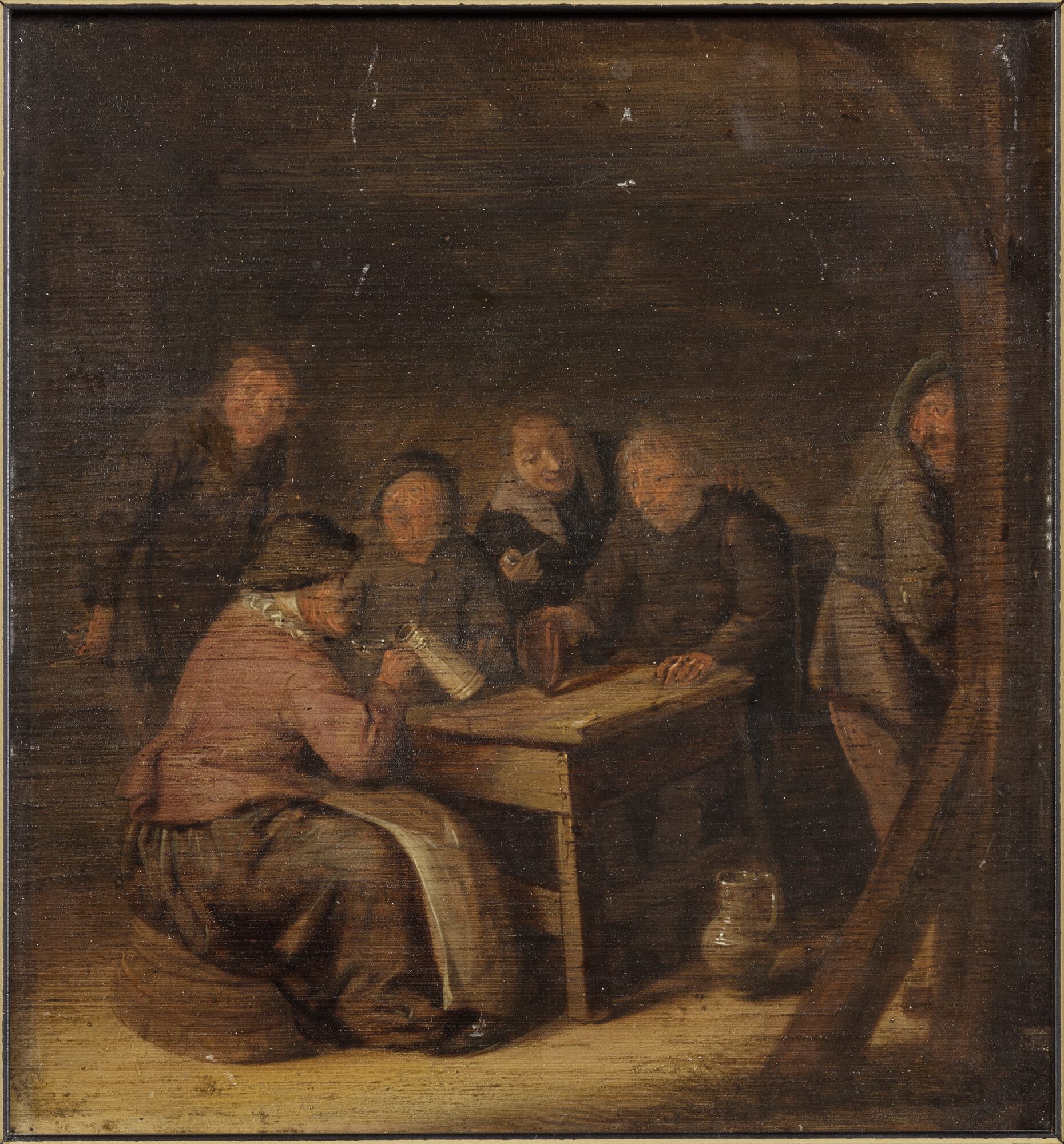 Herbergscène, 17de eeuw