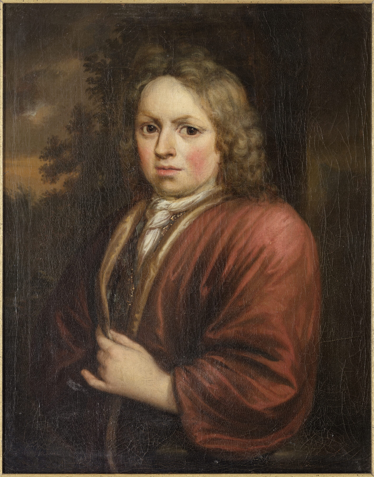 Portret van een jonge man, 17de/18de eeuw