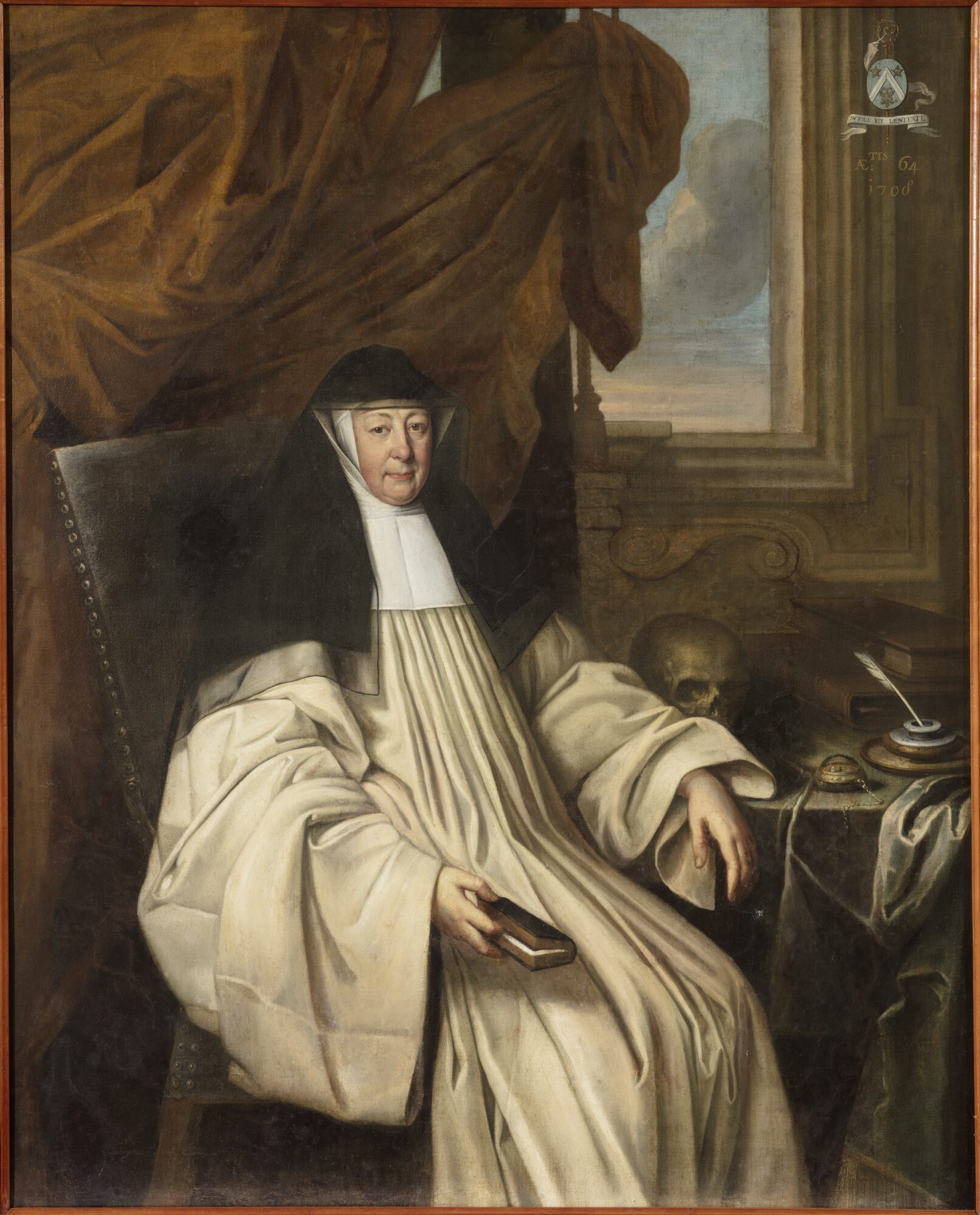 Portret van Michelle Aerts, 1708