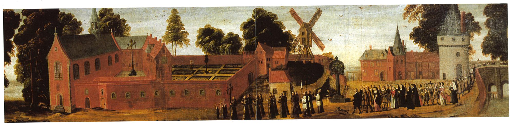 Processie in Kortrijk, 18de eeuw