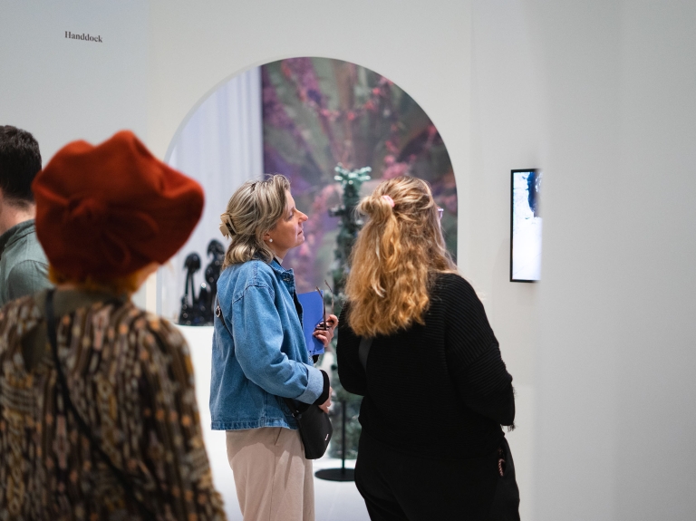 publiek in expo Abby