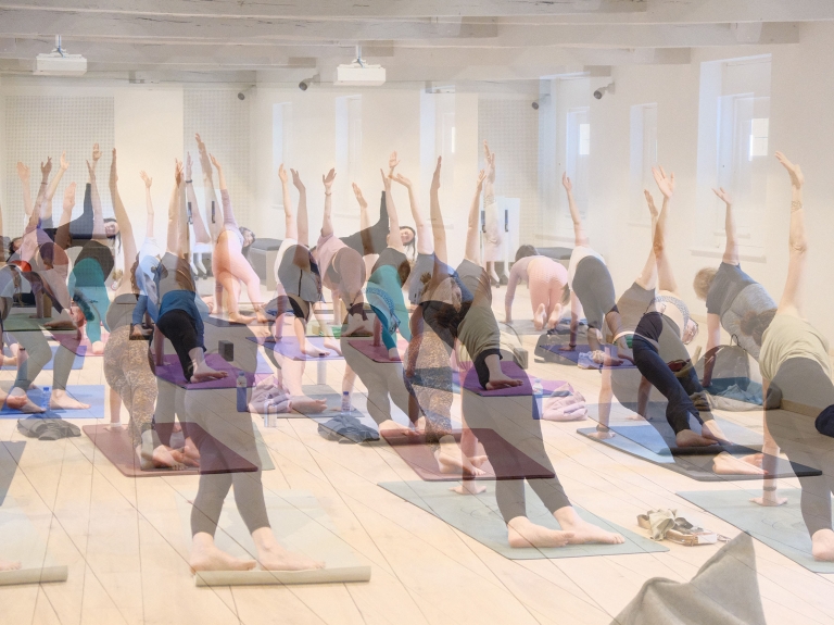 yoga in Abby