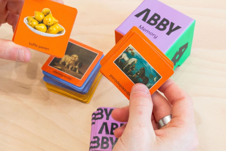 mock-up doosje abby memory